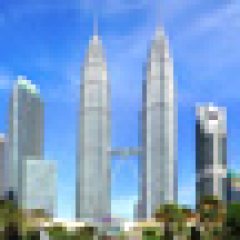 Petronas Twin Towers and KL Tower completed, first LRT line opens